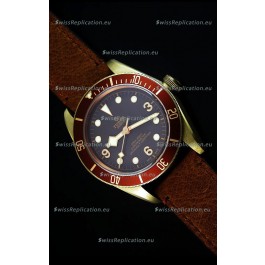 Tudor Heritage Bay Bronze Swiss Replica 1:1 Mirror Replica Edition with Two Straps