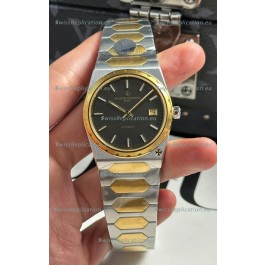 Vacheron Constantin Historiques 222 Super Clone 37MM Two Tone Casing Watch in Grey Dial 