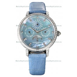 Vacheron Constantin Traditionelle Perpetual Calendar Ultra-Thin White Gold Plating