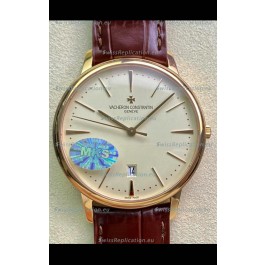 Vacheron Constantin Patrimony Yellow Gold Watch in 1:1 Mirror Replica Watch