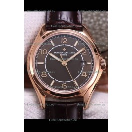 Vacheron Constantin FiftySix Rose Gold Watch in 1:1 Mirror Replica Watch