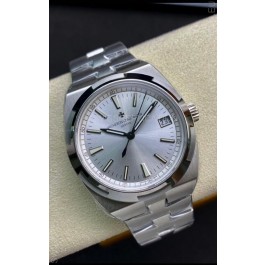 Vacheron Constantin Overseas 1:1 Mirror Swiss Replica Watch in Steel Dial - Steel Strap 