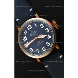 Zenith Pilot Type 20 Extra Special Vintage Style Blue Dial Swiss 1:1 Mirror Replica watch 