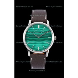 A.Lange & Sohne Saxonia Thin Swiss Replica Watch Steel Case Green Dial