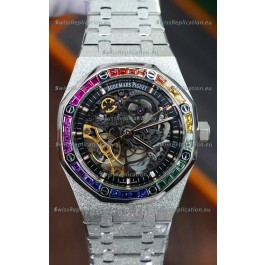 Audemars Piguet Royal Oak Double Balance Wheel Openworked FROSTED Edition 1:1 Superclone Replica Watch