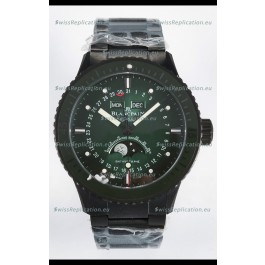 Blancpain Bathyscaphe Ceramic Casing Superclone Watch in Green Dial 