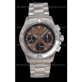 Breitling Super Clone Avenger B01 Chronograph Brown Dial Watch 