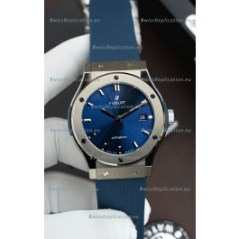 Hublot Super Clone Classic Fusion Titanium Blue Dial 42MM Watch