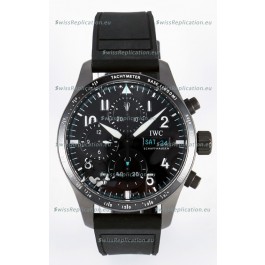 IWC Pilot's IW388305 Super Clone Chronograph 41 Mercedes-AMG Titanium Watch