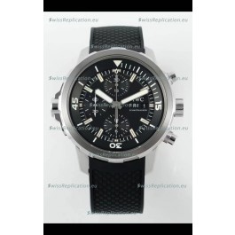 IWC Super Clone Aquatimer Chronograph IW376804 Swiss Replica Black Dial