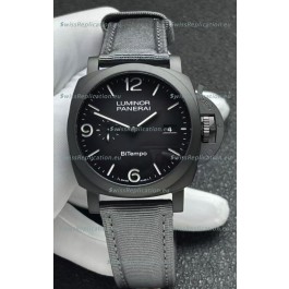 Panerai Luminor Super Clone PAM1467 Bi-Tempo Titanium Watch 42MM