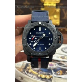Panerai Luminor Super Clone Marina PAM1563 Carbotech Luna Rossa Watch 44MM