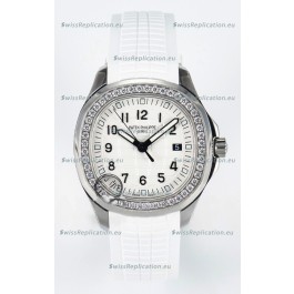 Patek Philippe Aquanaut 5267 White Dial Swiss Quartz Movement Replica Watch 