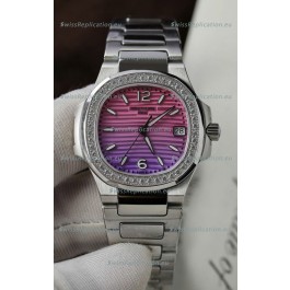 Patek Philippe 7010R Gradient Purple and Pink Dial Swiss Quartz Replica Watch