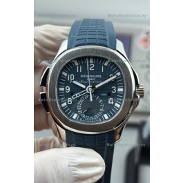 Patek Philippe Super Clone Aquanaut 5164 Opaline Blue Stainles Steel Swiss Watch 