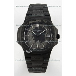 Patek Philippe Nautilus 5711 DiW Black Carbon Dial 1:1 Mirror Swiss Replica Watch