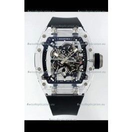 Richard Mille RM055 Transparent Sapphires Casing with Genuine Tourbillon Super Clone Watch