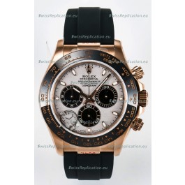 Rolex Daytona Super Clone 116518 Rose Gold Meteorite Dial Original Cal.4130 Movement