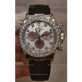 Rolex Daytona Super Clone Steel Casing Cal.4131 Movement Watch Custom Sapphires Bezel