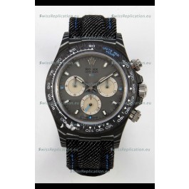 Rolex Daytona Super Clone DiW Black CarboQuartz Edition Swiss Replica Watch