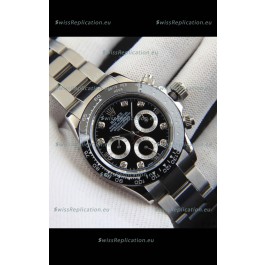 Rolex Daytona Japanese Movement Replica Watch in Black Dial - Ceramic Bezel 