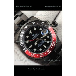 Rolex GMT Masters II Japanese Movement Replica Watch in PVD Casing 