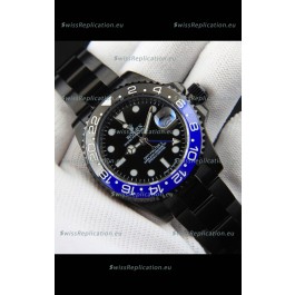 Rolex GMT Masters II Japanese Movement Replica Watch in PVD Casing 