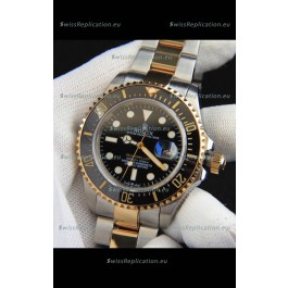 Rolex Sea Dweller Japanese Movement Replica Watch Two Tone Casing 43MM