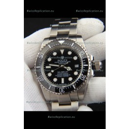 Rolex Sea Dweller Japanese Movement Replica Watch Black Dial 44MM