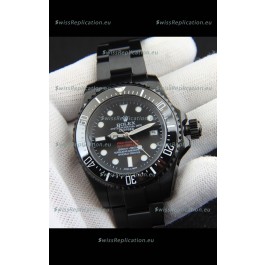 Rolex Sea Dweller Japanese Movement Replica Watch Black Dial 44MM