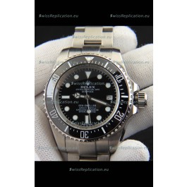 Rolex Sea Dweller Japanese Movement Replica Watch Black Dial 44MM