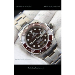 Rolex Submariner Harley-Davidson Japanese Replica Watch 904L Steel Brown Dial Watch 