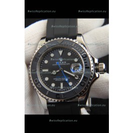 Rolex Yachtmaster Stainless Steel Japanese Replica Watch - 40MM Grey Dial