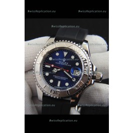 Rolex Yachtmaster Stainless Steel Japanese Replica Watch - 40MM Blue Dial