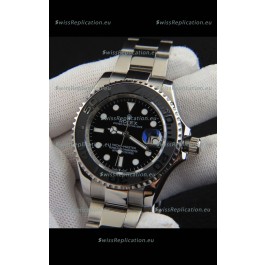 Rolex Yachtmaster Stainless Steel Japanese Replica Watch - 40MM