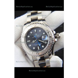 Rolex Yachtmaster Stainless Steel Japanese Replica Watch - 40MM - Grey Dial 