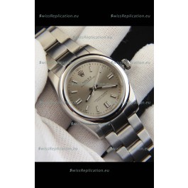 Rolex Oyster Perpetual Japanese Movement Replica Watch 36MM - Grey Dial