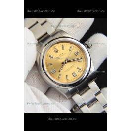 Rolex Oyster Perpetual Japanese Movement Replica Watch 36MM - Champange Dial