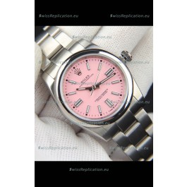 Rolex Oyster Perpetual Japanese Movement Replica Watch 36MM - Pink Dial