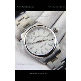 Rolex Oyster Perpetual Japanese Movement Replica Watch 39MM - White Dial