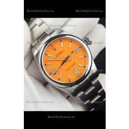 Rolex Oyster Perpetual Japanese Movement Replica Watch 41MM - Yellow Dial