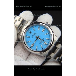 Rolex Oyster Perpetual Japanese Movement Replica Watch 41MM - Tiffany Blue Dial
