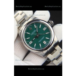 Rolex Oyster Perpetual Japanese Movement Replica Watch 41MM - Green Dial