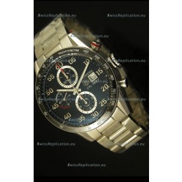 Tag Heuer Carrera Calibre 1887 Black Dial Watch - 1:1 Mirror Replica 