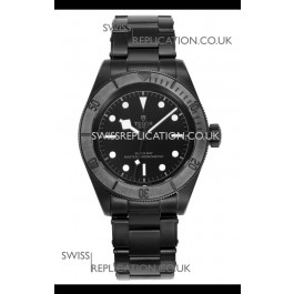 Tudor Black Bay PVD Case Black Dial Swiss Replica Watch 