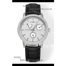 Vacheron Constantin Traditionnelle 83520 Diamonds White Dial Super Clone Watch 