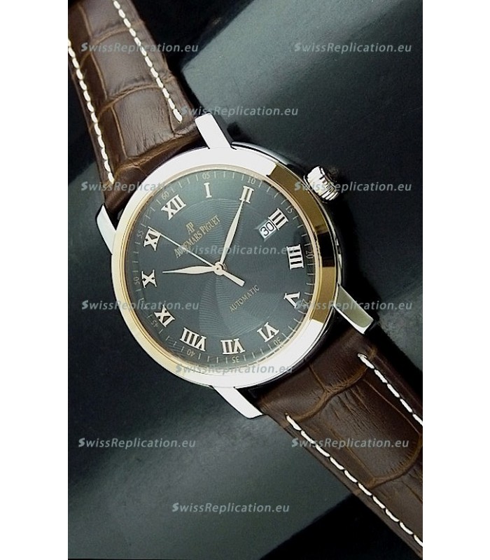 Audemars Piguet Jules Audemars Swiss Watch in Black Dial