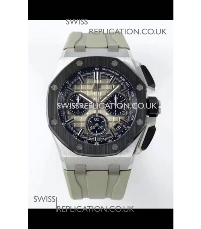 Royal Oak Offshore Chronograph 26420 Smoked Dial Super Clone Watch 