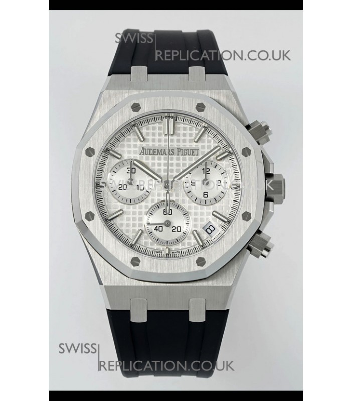 Royal Oak Chrono 26240 White Dial Super Clone Watch 