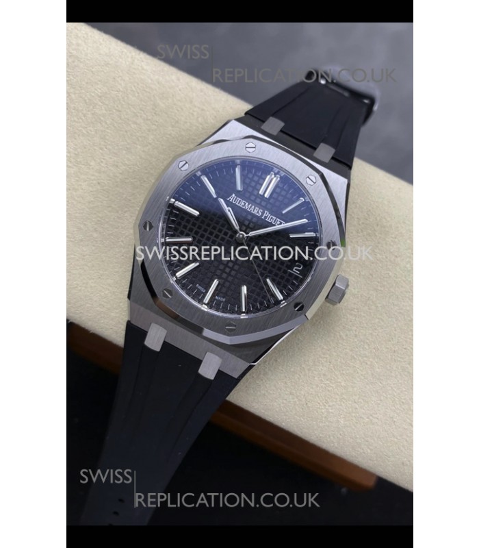 Royal Oak 15510 41mm Black Dial Super Clone Watch 